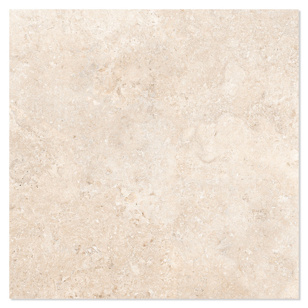 Gulvflis Kalksten Limhamn Beige Matt 122x122 cm